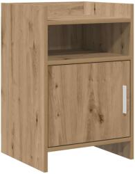 vidaXL Mese de noptiera Stejar Artizanal 40 x 36 x 60 cm GartenMobel Dekor (8011049)