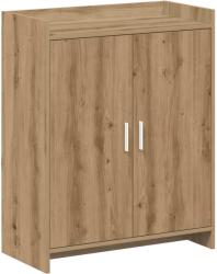 vidaXL Dulap pentru pantofi cu usa Stejar Artizanal 73, 5 x 36 x 92 cm GartenMobel Dekor (8011314) Pantofar