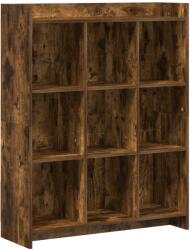 vidaXL Biblioteca Stejar fumuriu 87, 5 x 30 x 111 cm Lemn prelucrat GartenMobel Dekor (8011295) Biblioteca