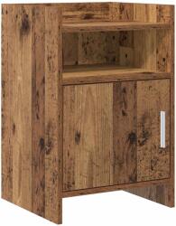 vidaXL Mese de noptiera Lemn vechi 40 x 36 x 60 cm Lemn prelucrat GartenMobel Dekor (8011047)