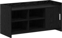 vidaXL Dulap pentru pantofi cu usa Stejar Negru 100 x 39, 5 x 51 cm GartenMobel Dekor (8011356) Pantofar