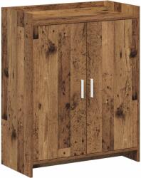 vidaXL Dulap pentru pantofi cu depozitare Lemn vechi 73, 5 x 36 x 92 cm GartenMobel Dekor (8011313) Pantofar