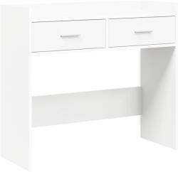 vidaXL Masa de consola Alb 90 x 35 x 80 cm Lemn prelucrat GartenMobel Dekor (8011299)