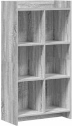 vidaXL Biblioteca Sonoma gri 59 x 30 x 111 cm Lemn prelucrat GartenMobel Dekor (8011288) Biblioteca