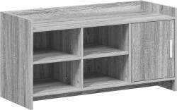 vidaXL Dulap pentru pantofi cu usa Sonoma gri 100 x 39, 5 x 51 cm GartenMobel Dekor (8011360) Pantofar