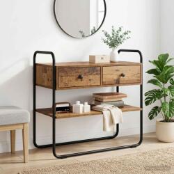 vidaXL Masa de consola Lemn vechi 100 x 40 x 75 cm Lemn prelucrat GartenMobel Dekor (8007555)