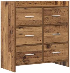 vidaXL Bufet Lemn vechi 75 x 33 x 80 cm Lemn prelucrat GartenMobel Dekor (8011105) Comoda