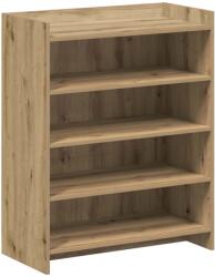 vidaXL Dulap pentru pantofi Stejar Artizanal 73, 5 x 36 x 92 cm GartenMobel Dekor (8011322) Pantofar
