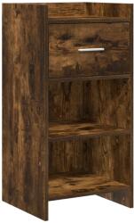 vidaXL Bufet Stejar fumuriu 40 x 36 x 80 cm Lemn prelucrat GartenMobel Dekor (8011079) Comoda