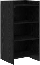 vidaXL Bufet Stejar Negru 40 x 36 x 80 cm Lemn prelucrat GartenMobel Dekor (8011068) Comoda
