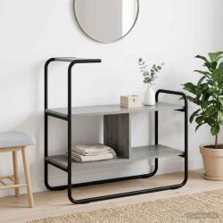 vidaXL Masa de consola Sonoma gri 80 x 35 x 75 cm Lemn prelucrat GartenMobel Dekor (8007560)