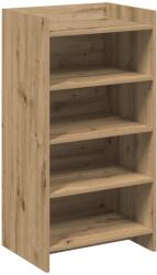 vidaXL Dulap pentru pantofi Stejar Artizanal 48 x 36 x 92 cm GartenMobel Dekor (8011346) Pantofar