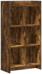 vidaXL Biblioteca Stejar fumuriu 59 x 30 x 111 cm Lemn prelucrat GartenMobel Dekor (8011287) Biblioteca