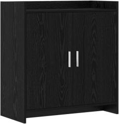 vidaXL Bufet Stejar Negru 72 x 36 x 80 cm Lemn prelucrat GartenMobel Dekor (8011092) Comoda