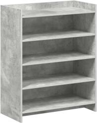 vidaXL Dulap pentru pantofi Gri Beton 73, 5 x 36 x 92 cm Lemn prelucrat GartenMobel Dekor (8011318) Pantofar