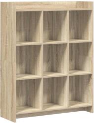 vidaXL Biblioteca Stejar Sonoma 87, 5 x 30 x 111 cm Lemn prelucrat GartenMobel Dekor (8011293) Biblioteca
