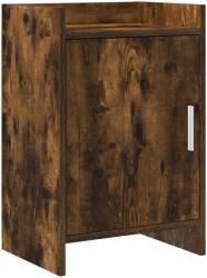 vidaXL Mese de noptiera Stejar fumuriu 40 x 30 x 60 cm Lemn prelucrat GartenMobel Dekor (8011019)