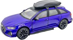 Jinlifang Macheta Audi RS6 Avant 1: 24 metal cu lumini si sunete albastru (JPT)
