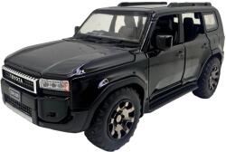 Chimei Model Macheta Toyota Land Cruiser Prado neagra 1/32 sunet lumini deschide usile si capotele (JPT)