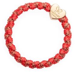 By Eloise London Gold Heart Woven culoare Savannah Red