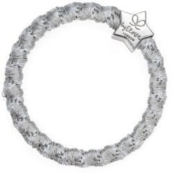 By Eloise London Silver Star Woven Silver Shimmer