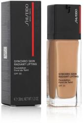 Shiseido Synchro Skin Radiant Lifting SPF30 Fond de ten pentru femei 30 ml nuanță 350 Maple