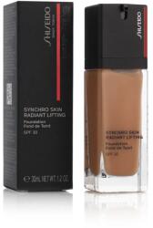 Shiseido Synchro Skin Radiant Lifting SPF30 Fond de ten pentru femei 30 ml nuanță 410 Sunstone