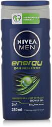 Nivea Men Energy Gel de duș pentru bărbați 250 ml - parfimo