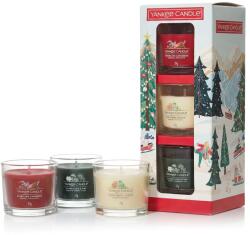 Yankee Candle 3 Mini Filled Votive Christmas Classics Set