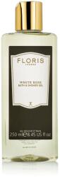Floris White Rose Gel de duș pentru femei 250 ml