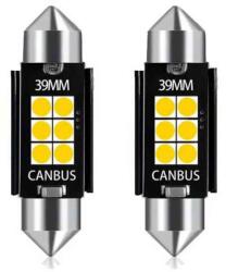 Autolife SMD-ROOF-3030-39-2 - 2db-os 39MM-3030-6SMD Szofita - CANBUS - 12-24V Hűtõbordákkal (21349) - aruhaz