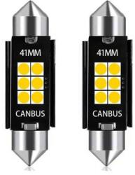 Autolife SMD-ROOF-3030-41-2 - 2db-os 41MM-3030-6SMD Szofita - CANBUS - 12-24V Hűtõbordákkal (21356) - aruhaz