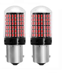 Autolife 22285 SMD-1156-144SMD 2db-os 21W - piros - 12-48V CANBUS (22285) - aruhaz