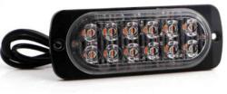 AUTOLIFE 18066 12LED-es stroboszkóp FEHÉR - E jel - 12-24V (18066)
