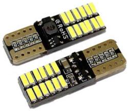 Autolife 12/24V Canbus T10-4014-24SMD Fehér (T10-24SMD) - aruhaz