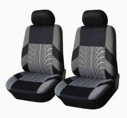 Autolife AD9521-2FGR 2DB-os Univerzális üléshuzat 1+1 - Légzsákos - szürke-fekete (01518) - aruhaz