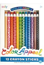 Ooly Creioane colorate Color Appeel, set de 12, cu invelis detasabil (133-111) Jucarii de constructii magnetice