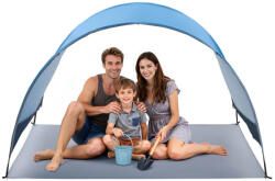 VEVOR Strandsátor 3 személyre 230x148x137 cm UV50+ napvédő strandsátor hordtáskával