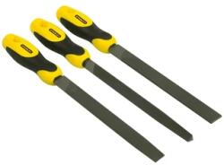 STANLEY 0-22-464 set pile rotund, plat, triunghiular, 200 mm (0-22-464) Pila
