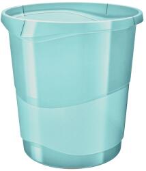 ESSELTE Colour`Ice 14 literes áttetsző kék papírkosár (626289) - officedepot