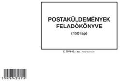  C. 7976-12 A4 fekvő "Postaküldemények feladókönyve" nyomtatvány (C.7976-12) - officedepot - 3 499 Ft