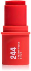 3INA The No-Rules Stick Mini dermatograf multifuncțional pentru ochi, buze și obraji culoare 244 - Red 3.5 g