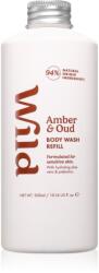 Wild Amber & Oud Refill gel de duș rezervă 300 ml