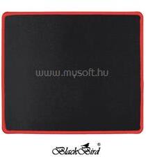 BLACKBIRD Egérpad Gamer NanoGlide 21x25cm 3mm vastag piros varrott szegély (BH1831) (BH1831)