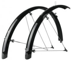 Csepel Sárvédőgarnitúra 26" Aluplasztik Mtb Rpz Italia U-Pálcás Fekete (41150032BK)