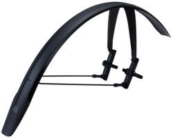 BBB Cycling kerékpáros hátsó sárvédő szett BFD-65R DiscGuard, 28/29", gyorskioldós, országúti/Gravel kompatibilis, fekete