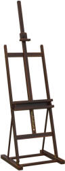 HOMCOM Șevalet pentru Pictori Reglabil din Lemn de Fag cu Compartiment, 53x50, 5x171-230cm | Aosom Romania (914-023V00CF) Sevalet