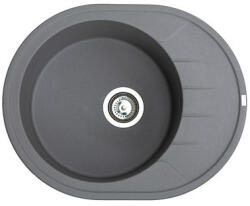 Metalac Venera M Metalac 372991 Gránit Mosogatótálca - Extra mély, Csepegtetőtálcás, Design, Grafit (372991) - muszakishop