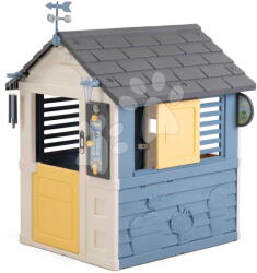 Smoby Căsuță stație meteo cu sonerie 4 Seasons Playhouse Smoby cu carillon cu vânt și pluviometru cu filtru UV de la 24 luni (SM810311-A) Casuta pentru copii