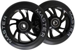 MASTER Stunt Alu roller pótkerék, 110 mm, fekete (MAS-S111-black)